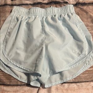 Nike Women's Sky Blue Athletic Shorts